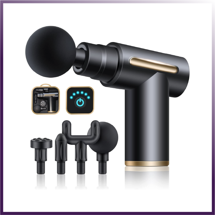 Muscle Massage Gun – Deep Tissue Percussion Therapy for Pain Relief & Recovery