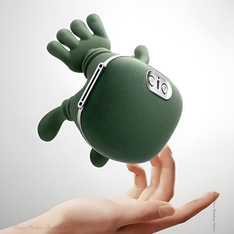 Master Hand N7-Green Cervical Spine Massager with Advanced Kneading Technology for Deep Muscle Relaxation & Hot Compress Function for Neck & Shoulder Tension Relief - Daily