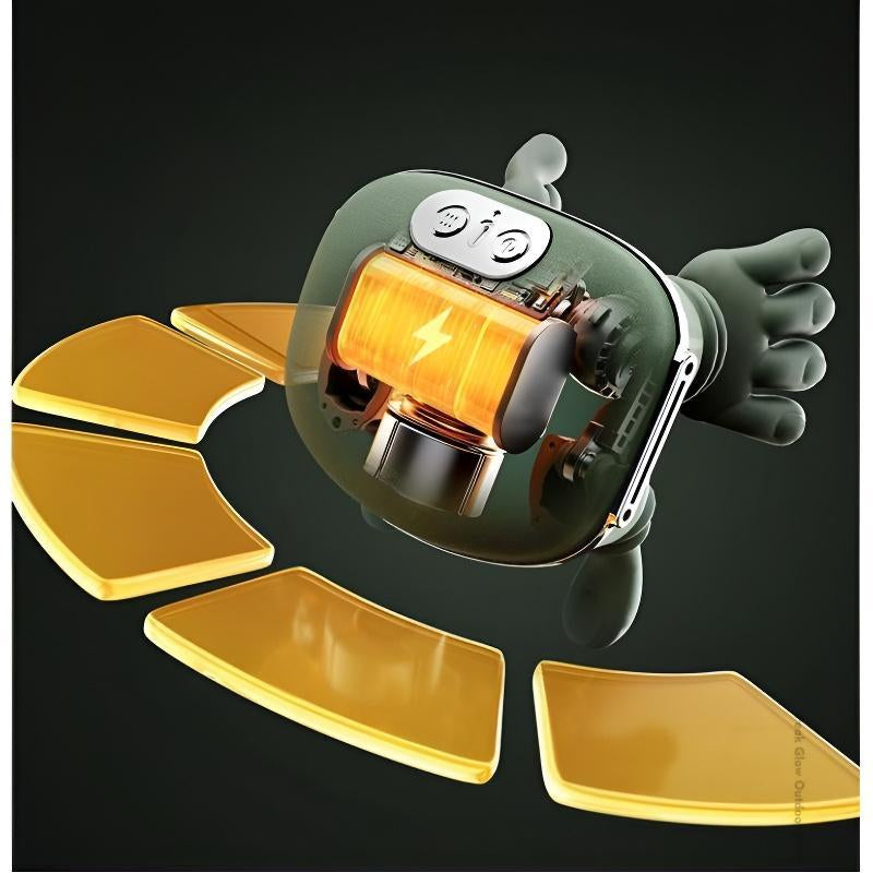 Master Hand N7-Green Cervical Spine Massager with Advanced Kneading Technology for Deep Muscle Relaxation & Hot Compress Function for Neck & Shoulder Tension Relief - Daily