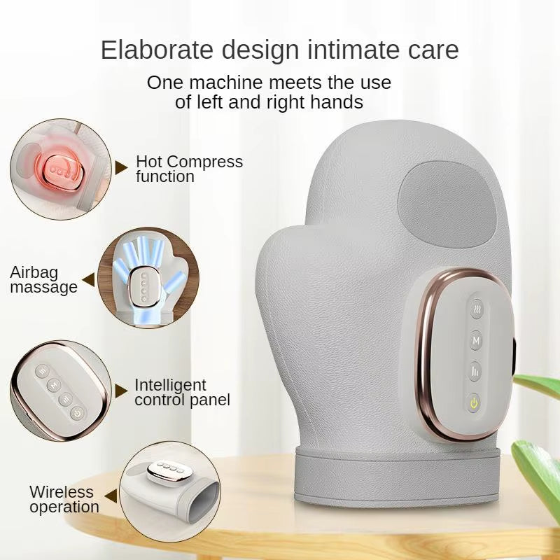 ReliefPro™ Air Compression Hand Massager – Heat Therapy for Pain Relief