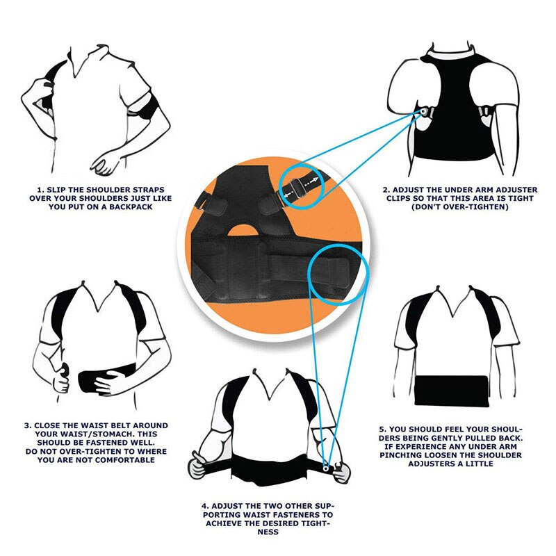 Posture Corrector Brace – Relieve Back Pain & Improve Confidence