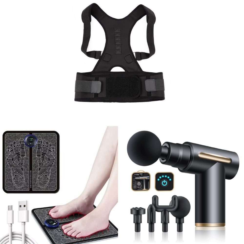 Ultimate Recovery Pack – 3-in-1 Massage & Wellness Bundle (Save 30%)